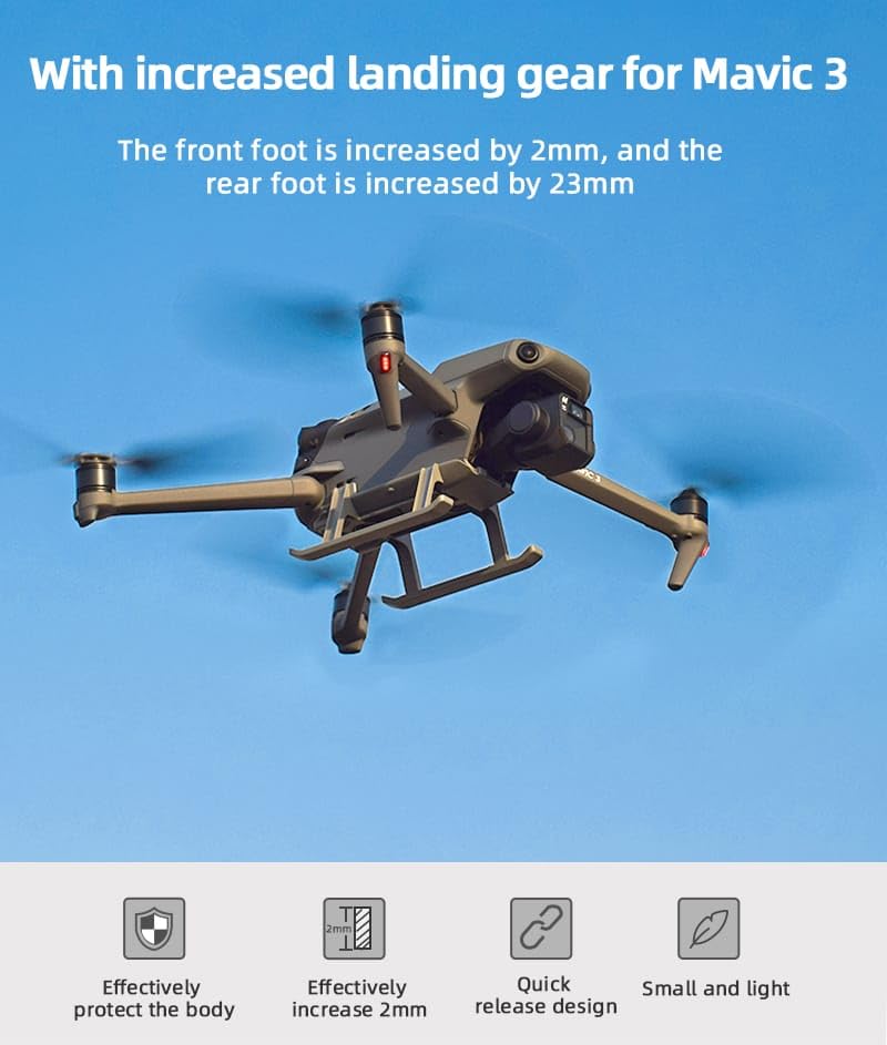 Landing Gear Height Extender for DJI Mavic 3 / 3 Classic (view 5)