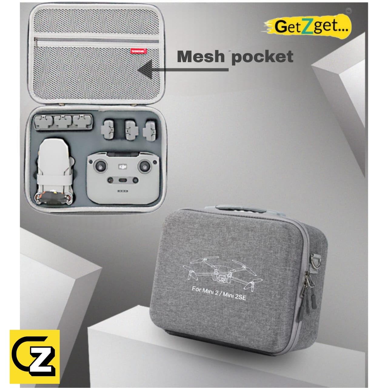DJI Mavic Mini 2/ Mini 2 SE Protective Hard Appearance Case Bag