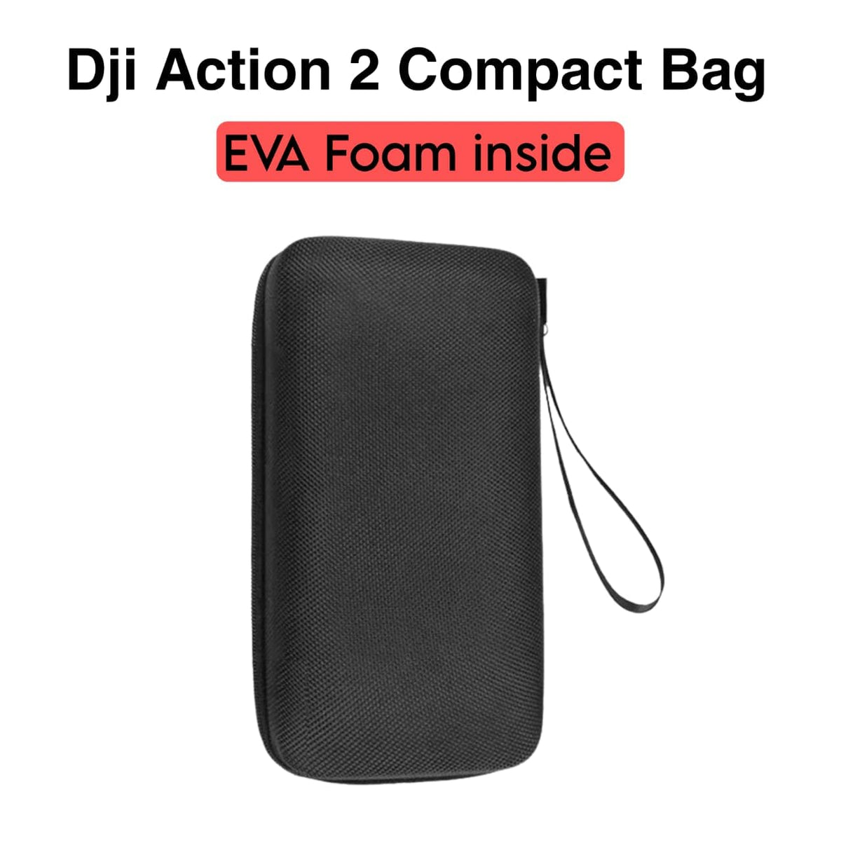 Compact Carrying Case for DJI Action 2 Camera and Accessories (view 6)