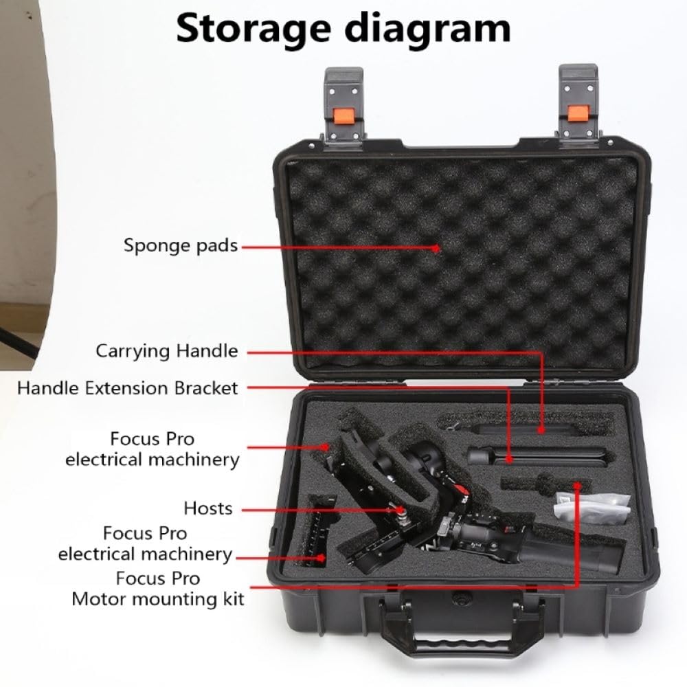 Waterproof Hard Shell Suitcase for DJI Ronin RS 4 (view 4)