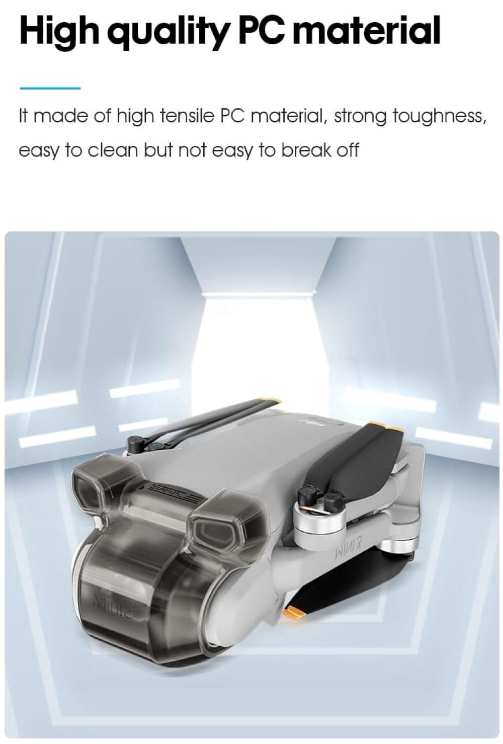 Gimbal Cover Cap for DJI Mini 3 Gimbal Camera Lens Protector Accessories (Start RC) Not For Mini 3 Pro