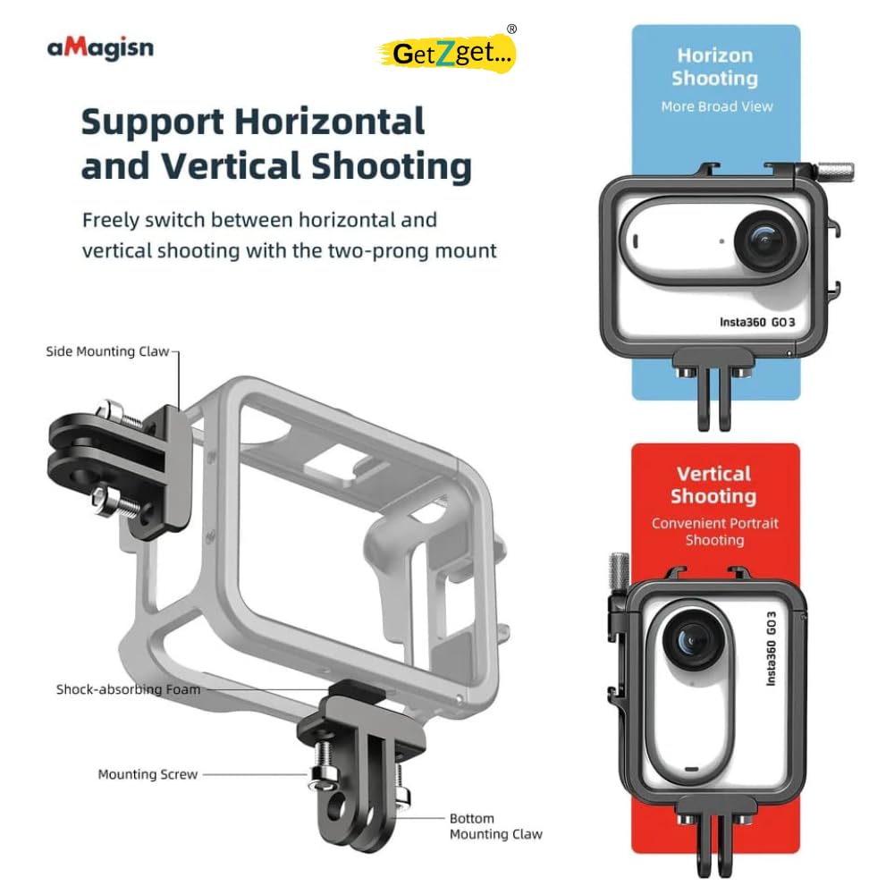 insta360 Go 3 Camera Protective and Mount Expansion