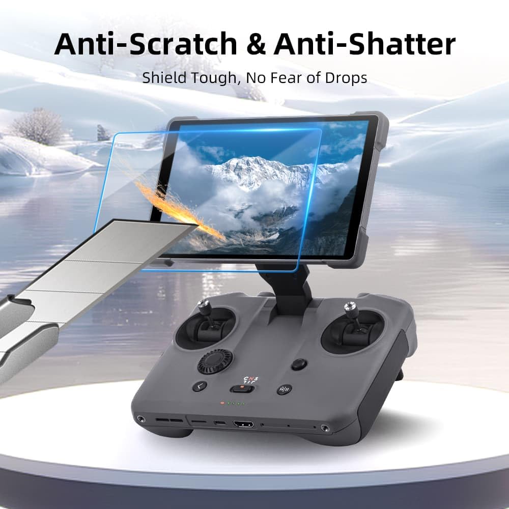 HD Tempered Glass For Dji Mavic 4 Pro Smart Remote controller RC Pro 2 9H Hard Scratch Guard Screen protector accessories (Pack of 2)