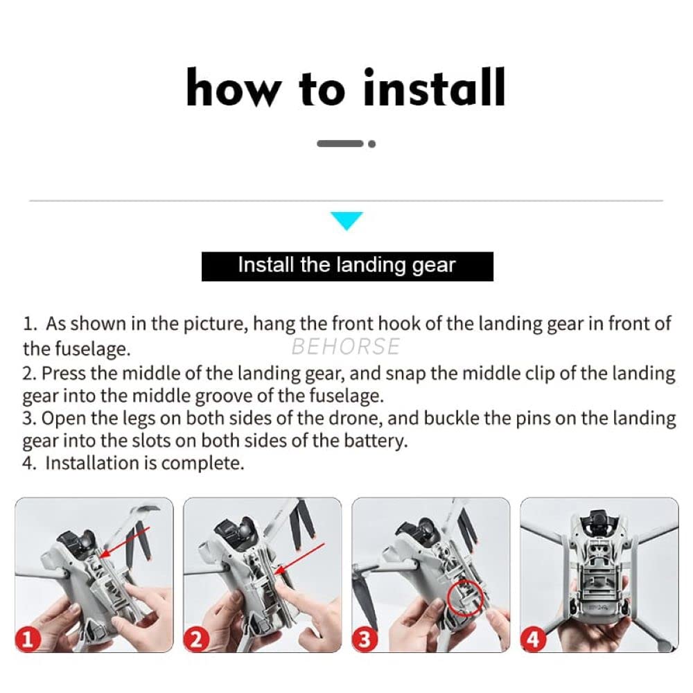 DJI Mini 3 Height Extender (Not Mini 3 Pro)