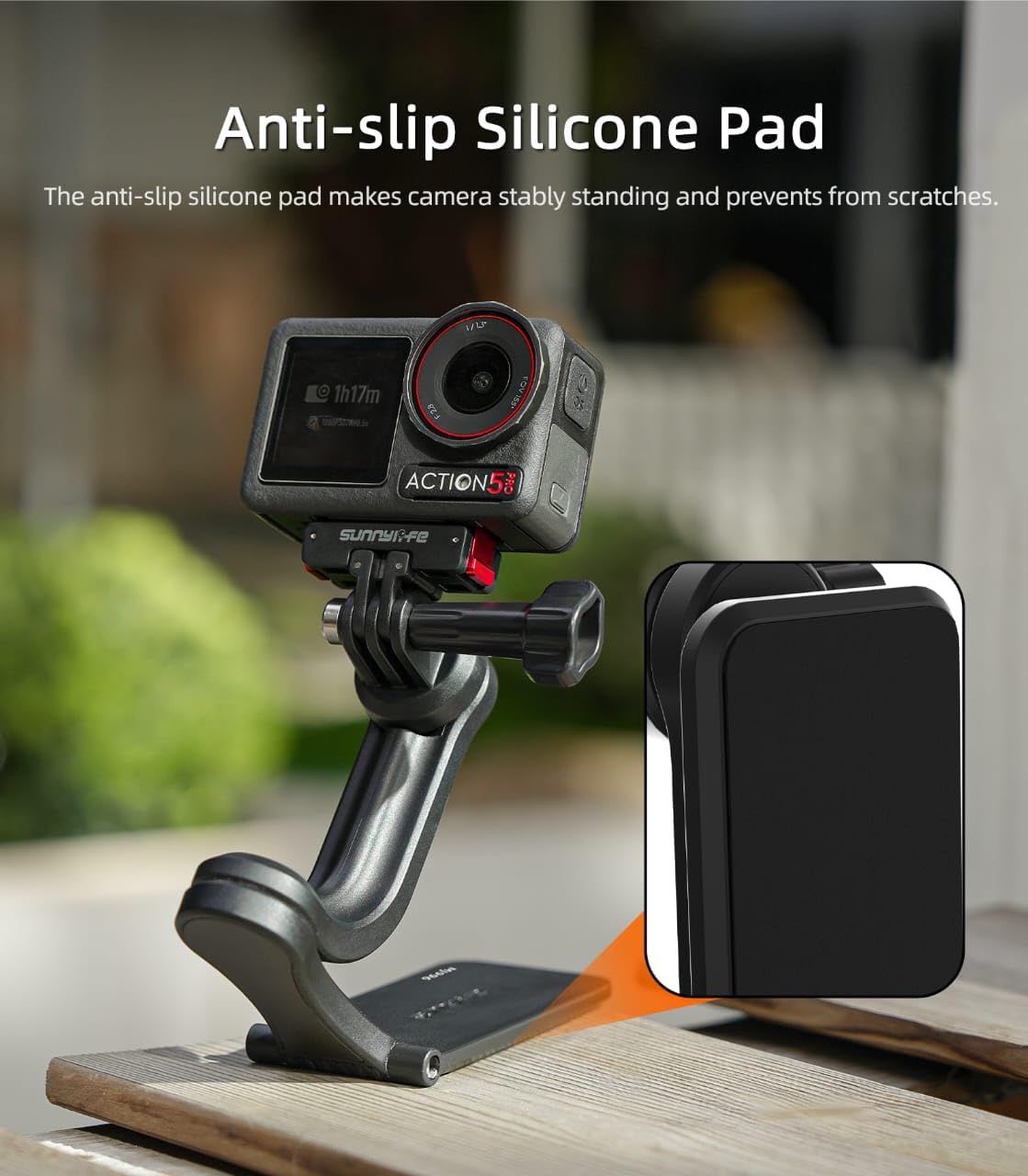 Sunnylife Rotatable Magnetic Mount for DJI Osmo 360, Pocket 3, Insta360 (view 9)