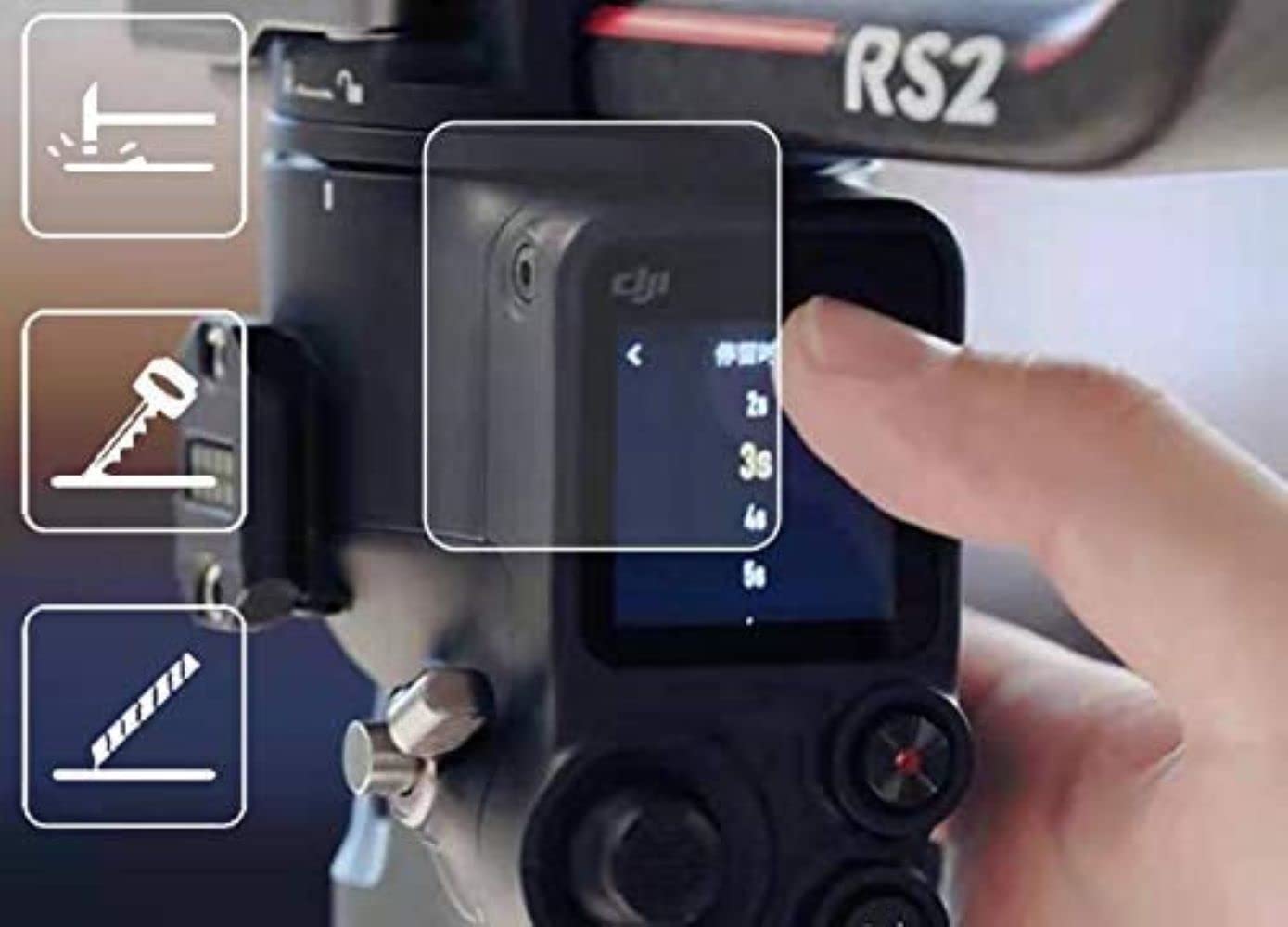 Tempered Glass for DJI Ronin RS 2 Screen Protector