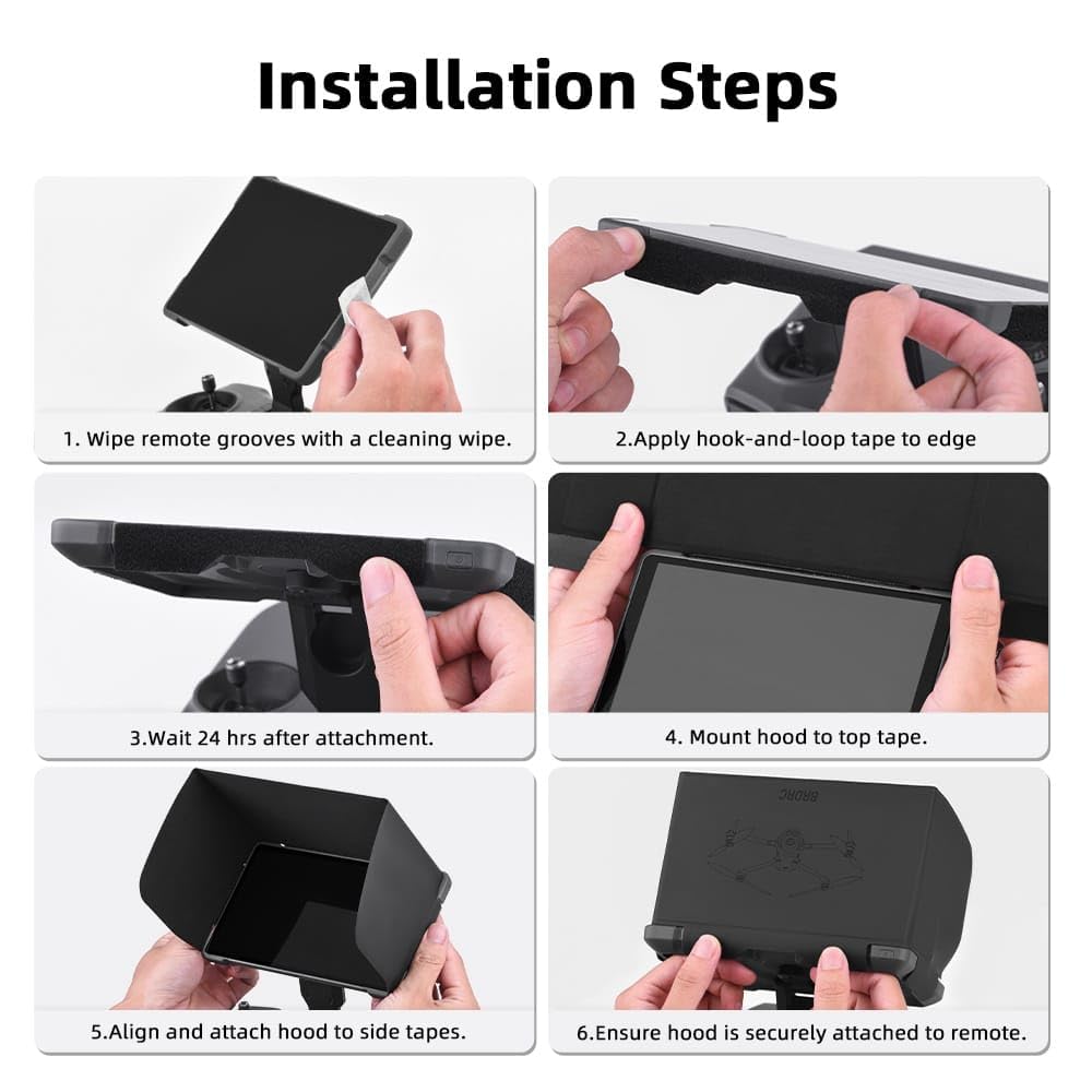 Sun Hood for DJI Mavic 4 Pro RC Pro 2 Remote Controller (view 8)