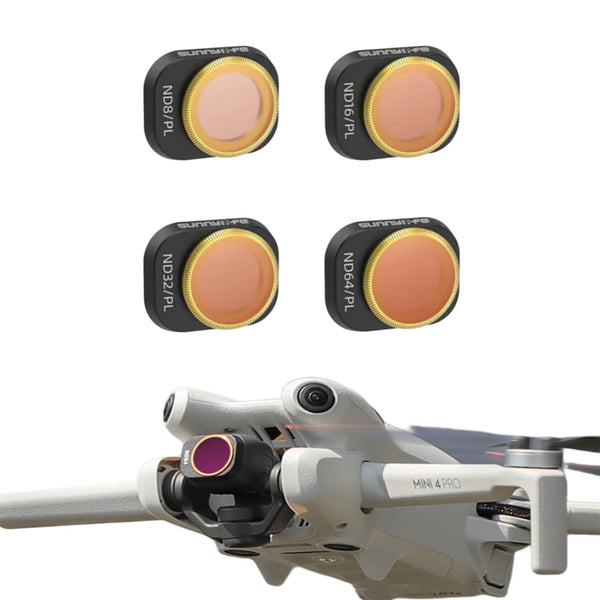 ND/PL Filter Set for DJI Mini 4 Pro (4-Pack)