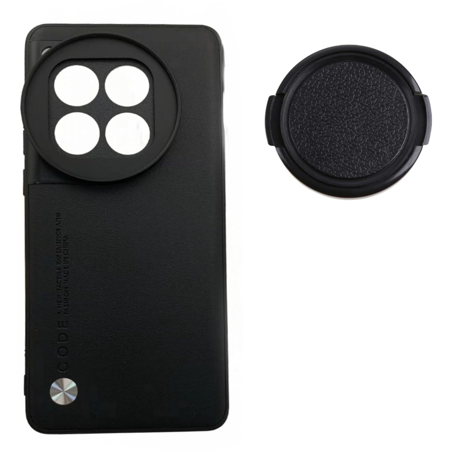 Phone Case for Oneplus 12R Support 58mm Lens ND Filter Attachable Metal Slot