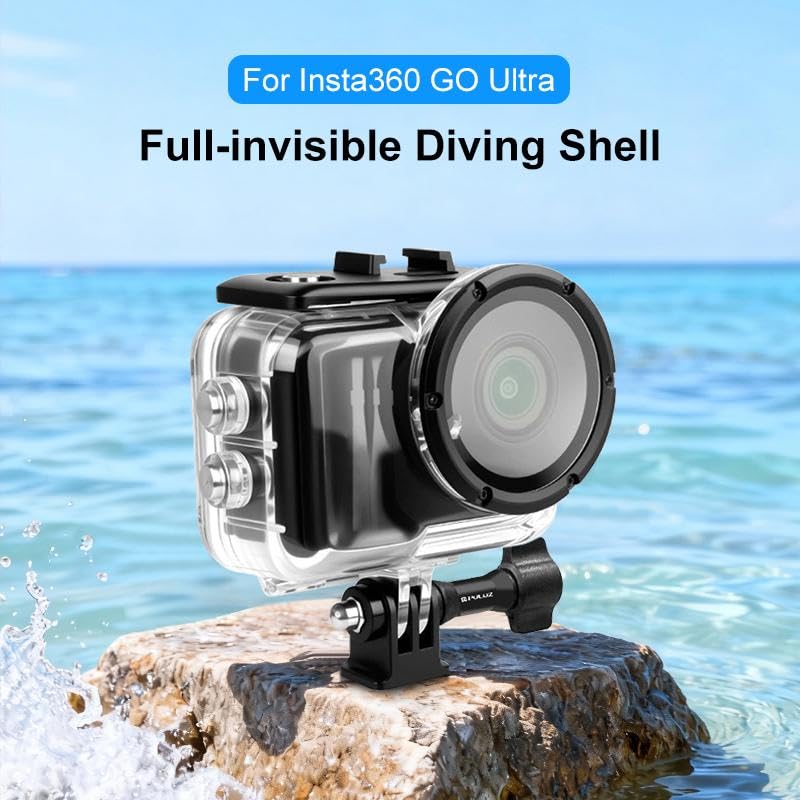 Waterproof Underwater Dive Case for Insta360 GO Ultra (60m, Housing) (view 3)