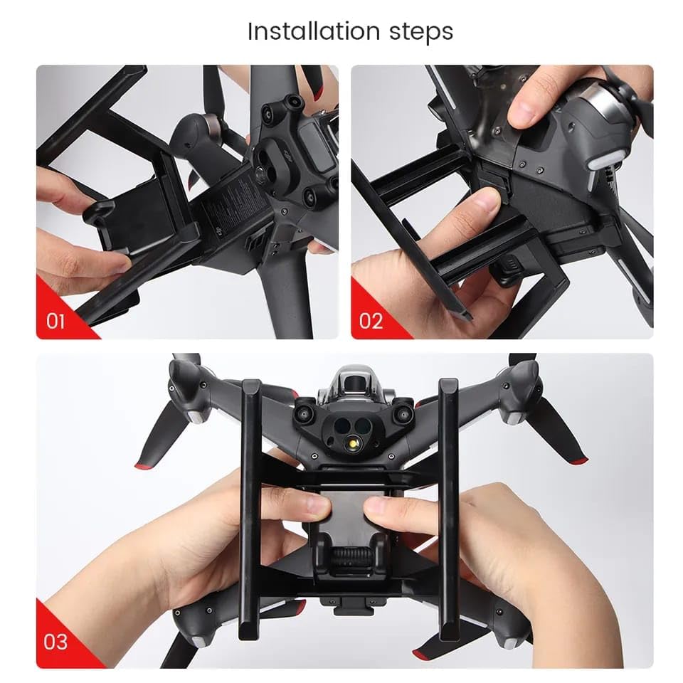 Height Extender For Dji FPV Landing Gear Legs Safety Height extension Accessories