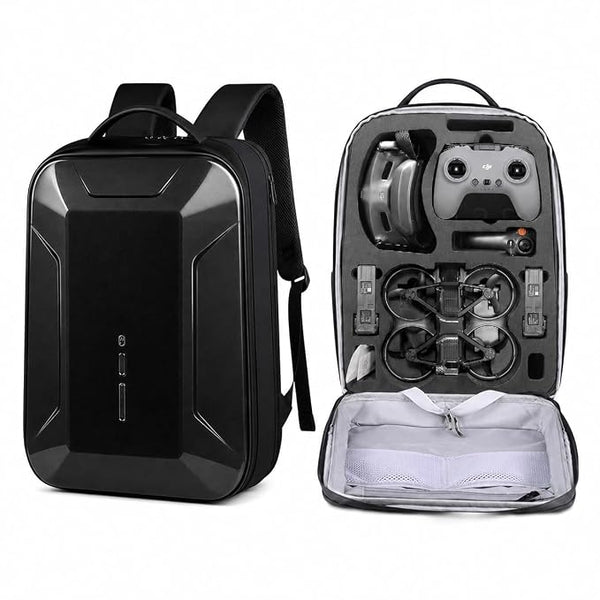 Hard Shell Waterproof Backpack for DJI Avata 2 (Black)