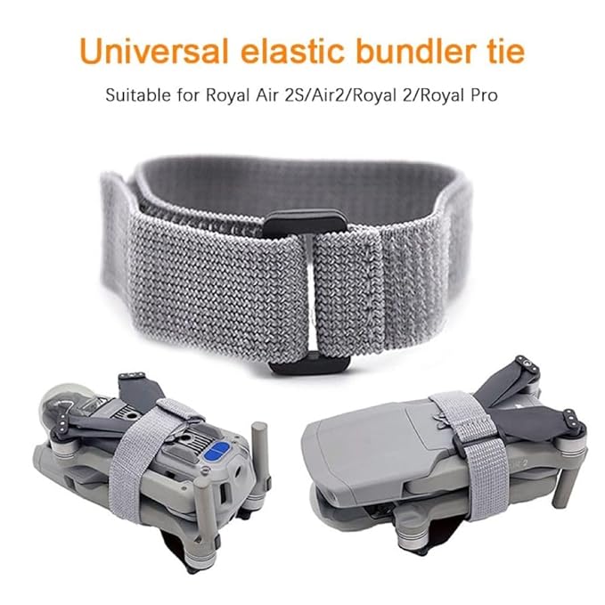 Universal Props Holder Belt Dji Mini 2, 3, 4 Pro/Mavic 2 Pro, Air 2s, Air 3, 3 pro & Classic Vel-cro Holder Strap