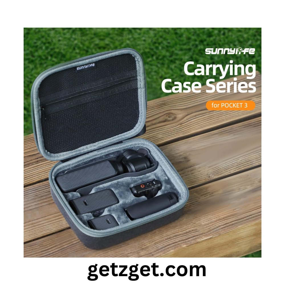 Sunnylife Compact Carrying Case Bag for DJI Pocket 3 Camera & Accessories