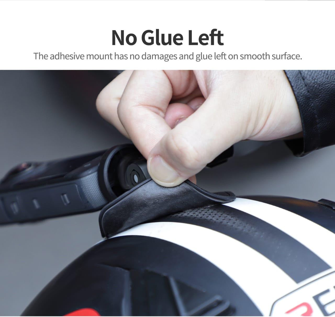 GetZget® Sunnylife Flexible Adhesive Helmet Mount For DJI Osmo 360, Pocket 3, Action 4/5/5pro, Insta 360 X5/X4/X3, Go Pro Hero 12/11/10 Action Camera Accessory