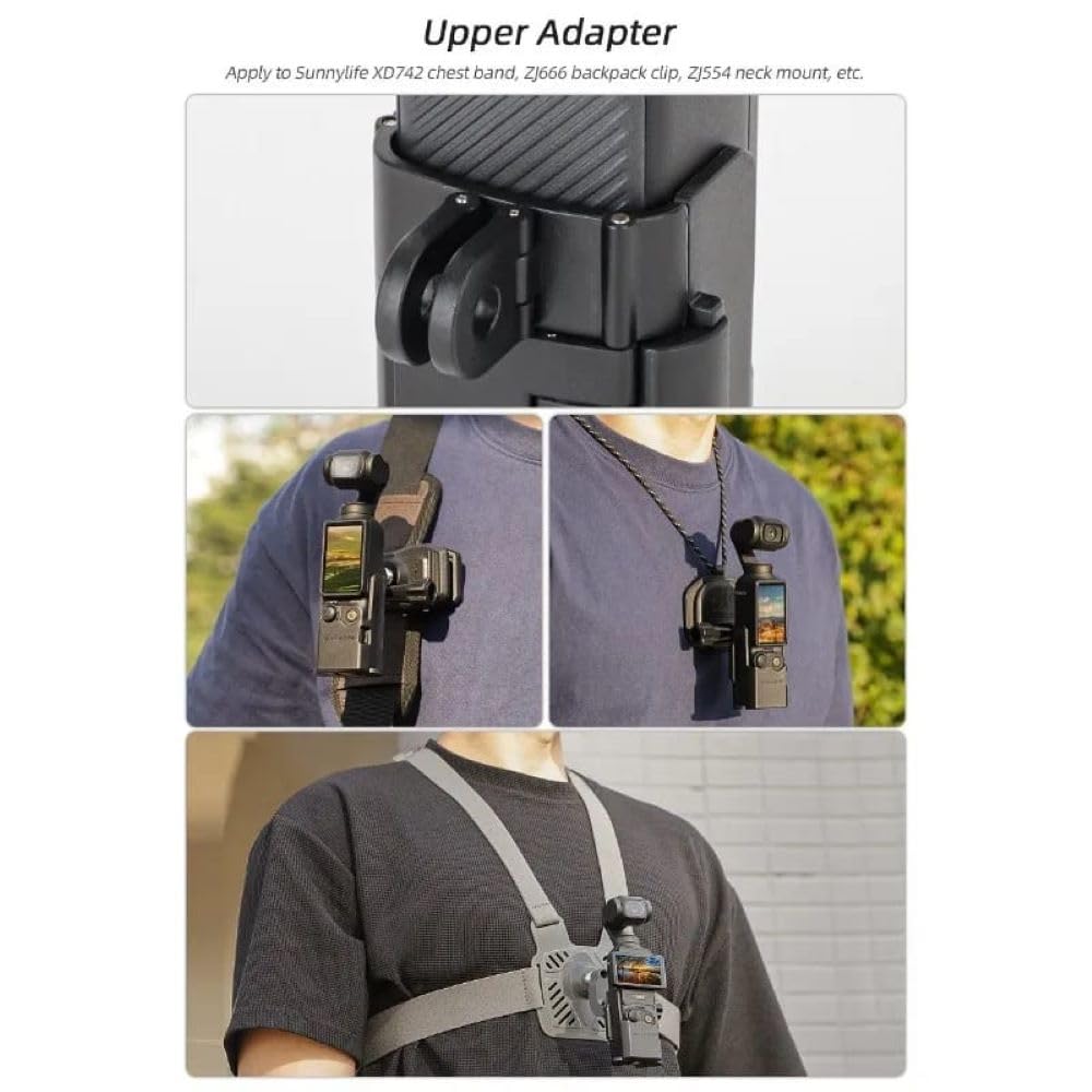 Dual-Hook Adapter Mount Protective Bracket for DJI Osmo Pocket 3 (view 7)