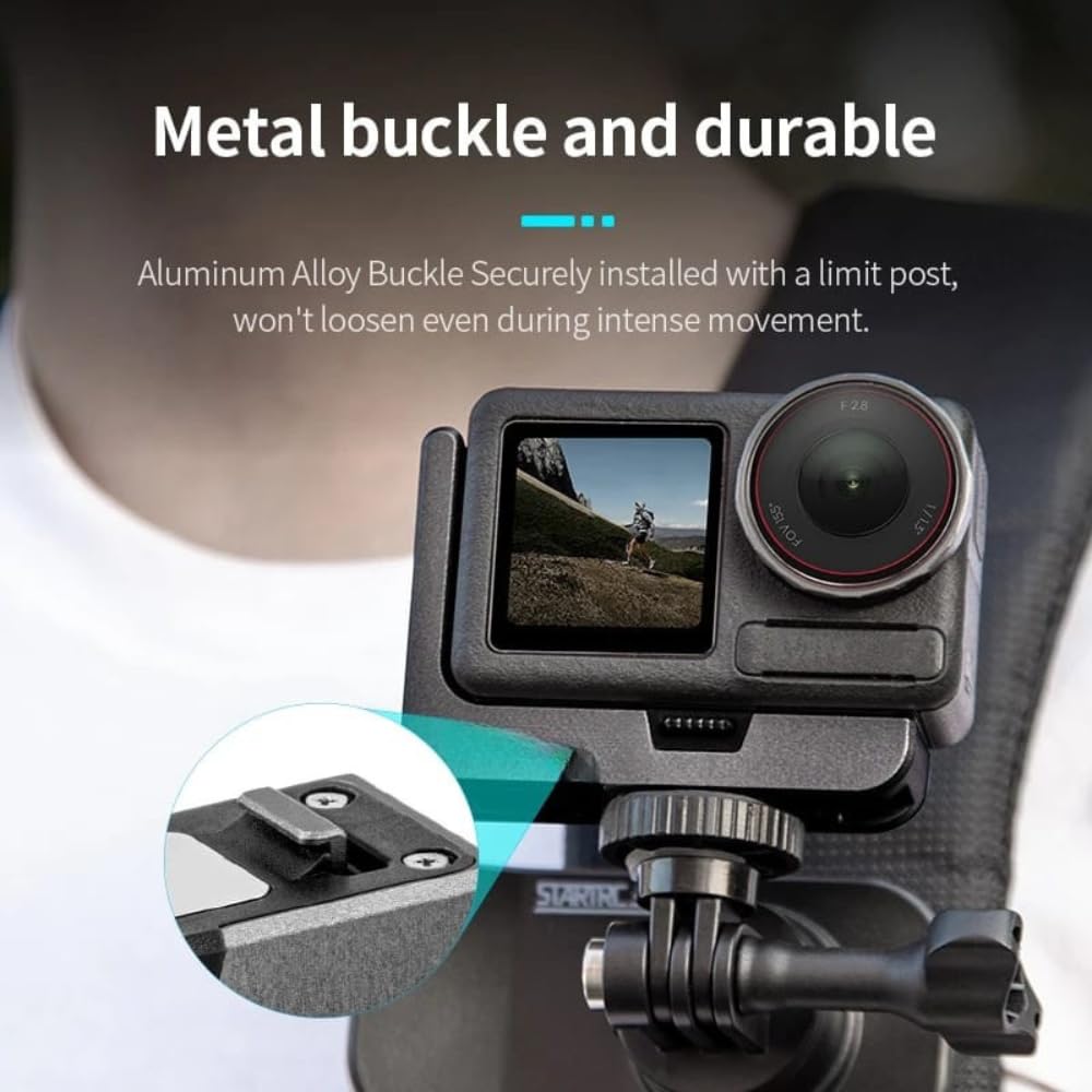 Vertical-Horizontal L Shape Magnetic Base Mount For Action 3/4/ 5 pro Camera Aluminium Alloy Mounting Accessory