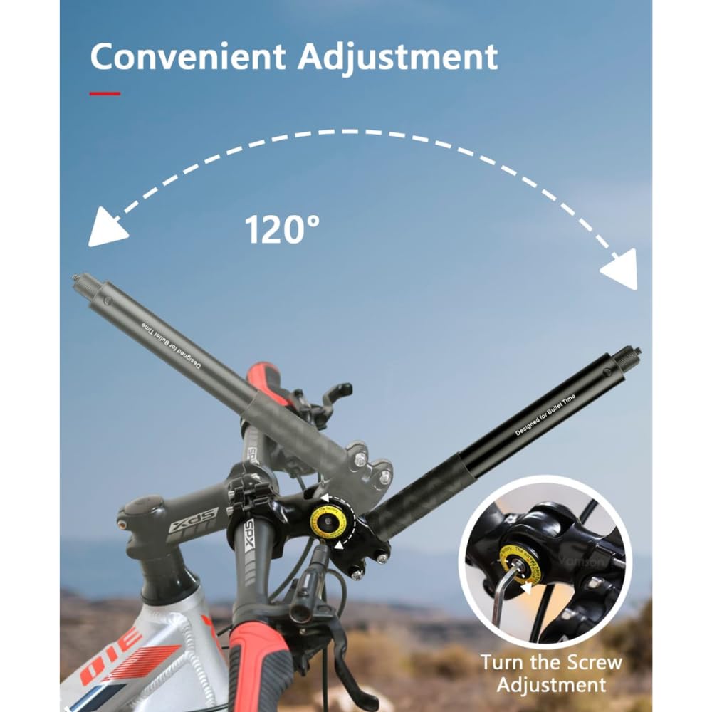 Bike Bracket for Action Camera Insta360 One X4/X3/X2, GoPro sereis, Osmo Action 4/3, Pocket Series