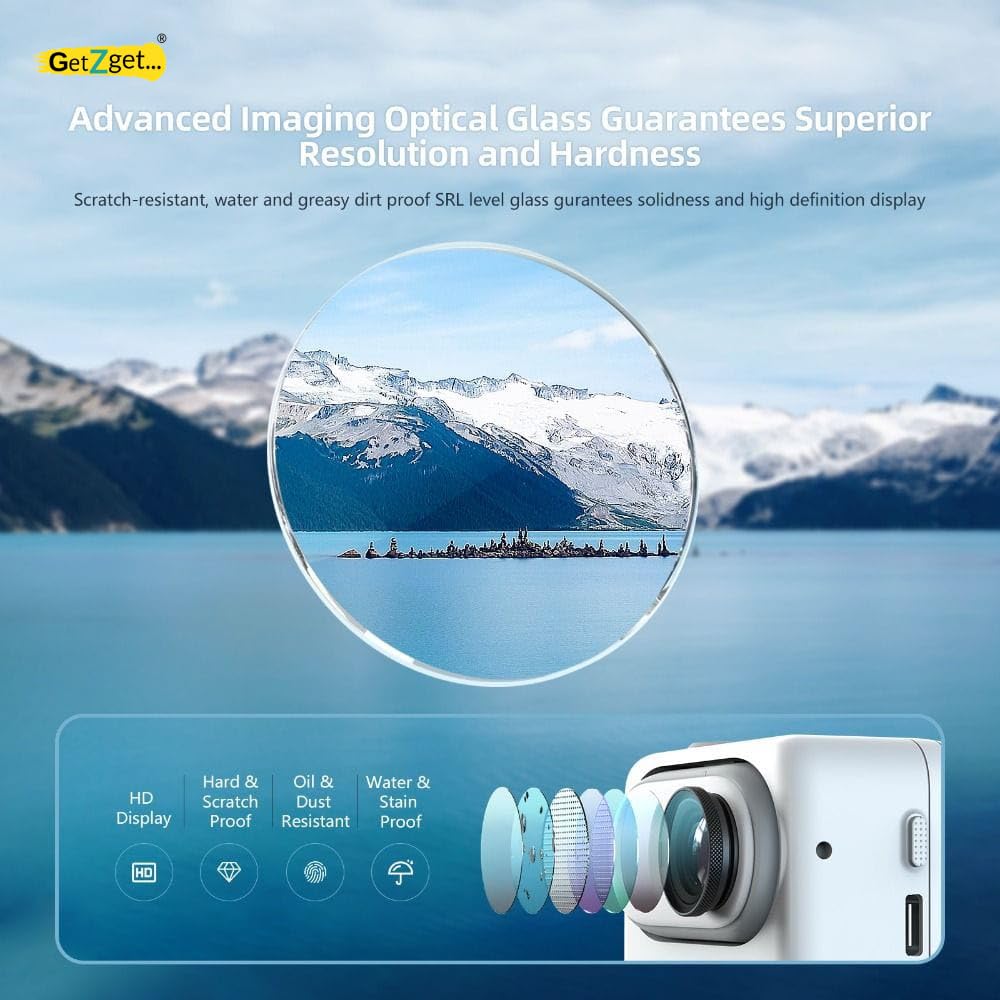 Amagisn Nd Filters 4 in 1 Set for Insta360 Go 3 & Go 2 Camera ND8/ ND16/ ND32/ ND64 Premium Lens Filter Set Accessories