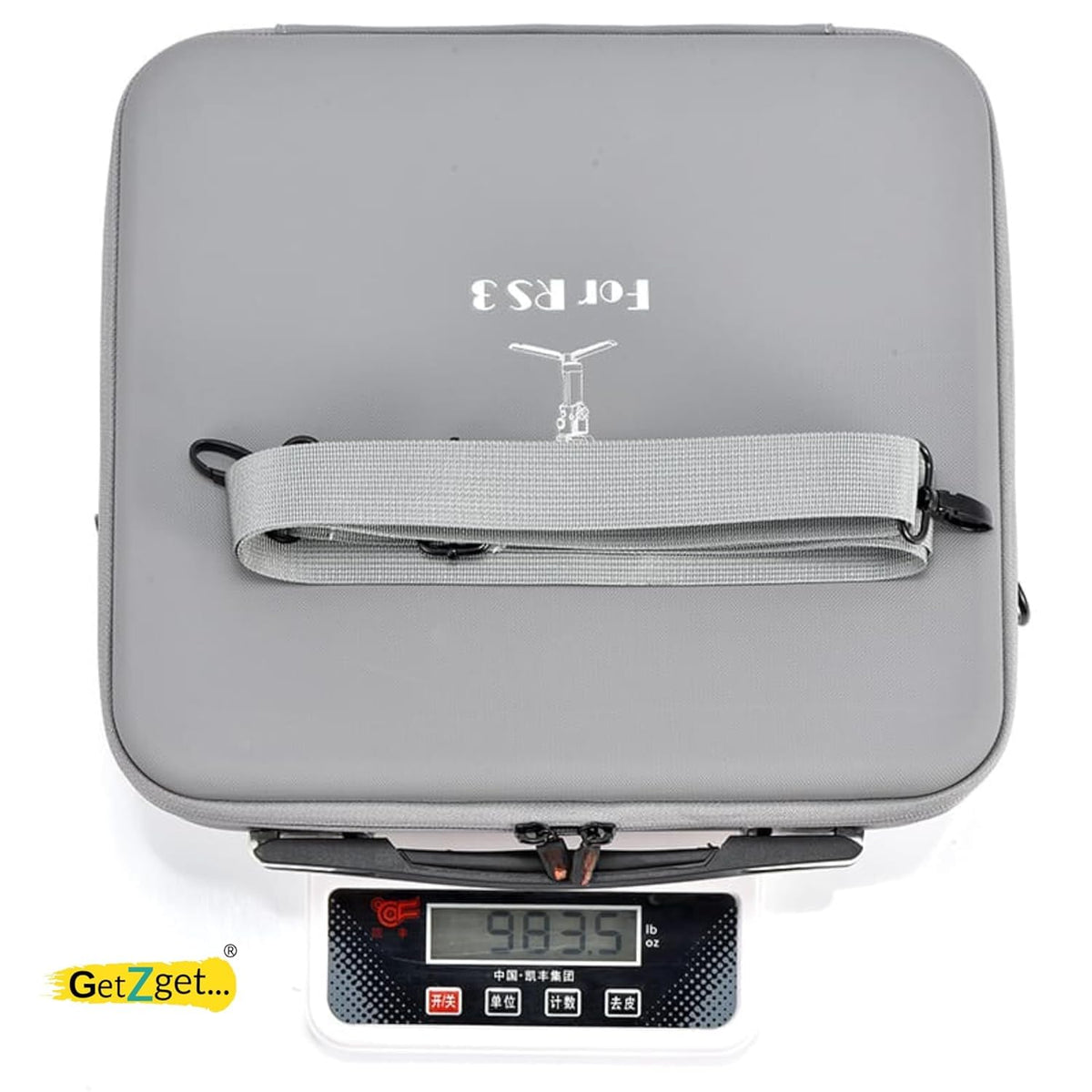 Large Capacity Carrying Case for DJI Ronin RS 3 Gimbal (Black) (view 7)