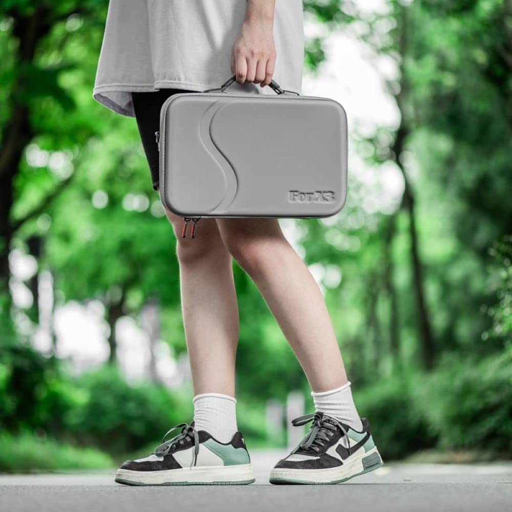 Carrying Case Bag for Insta360 One X3 Camera Travel Protective PU Storage Luggage Bags Can Carry Full Set of Accessories