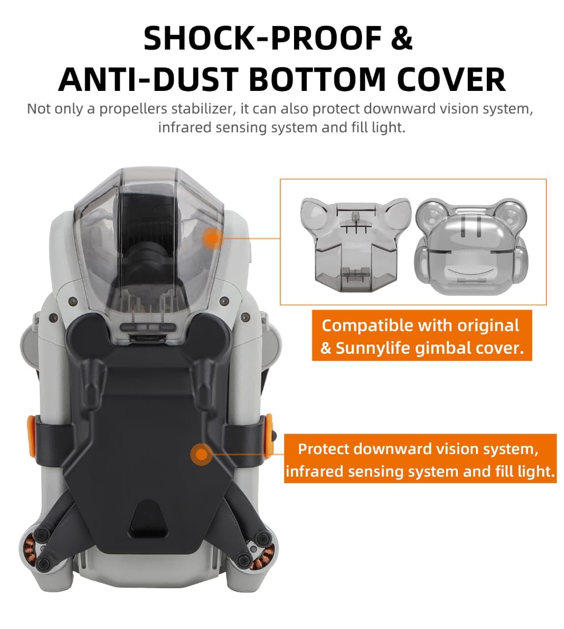 dji Mini 4 Pro propeller holder wings protection
