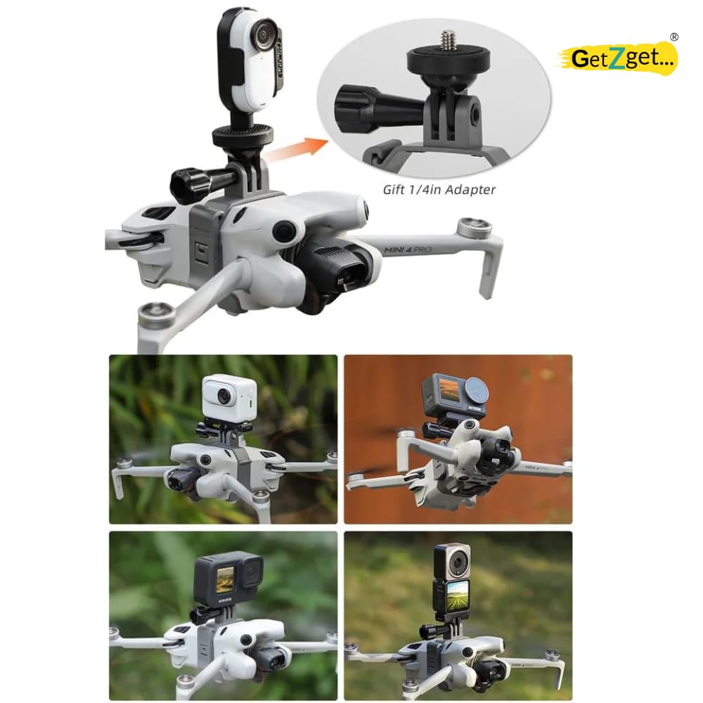Sunnylife Action Camera / Searchlight Holder for DJI Mini 4 Pro (view 2)