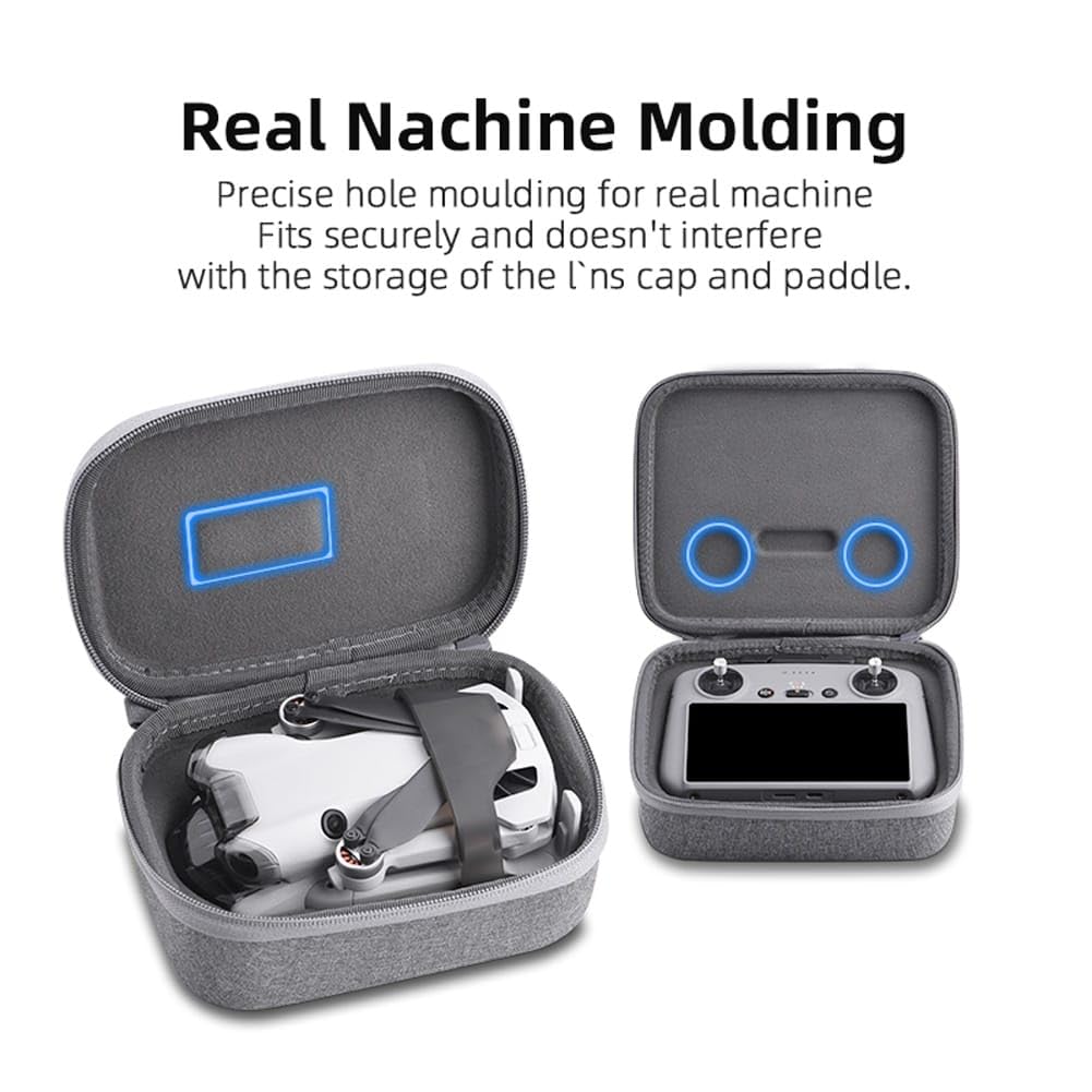 Air Travel Carrying Cases for DJI Mini 4 Pro Drone and RC 2 Remote (Combo) (view 4)