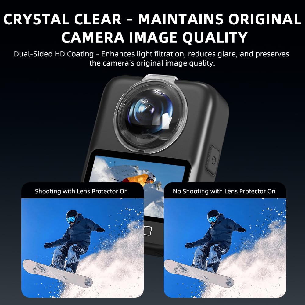 Glass Lens Guard Protector for DJI Osmo 360 Camera (view 4)