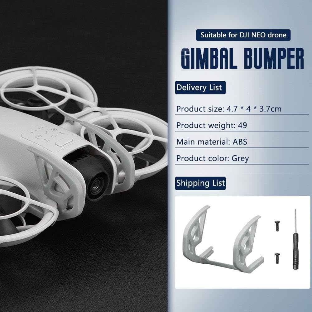 Lens Guard For DJI Neo Light Weight, Gimbal Camera Protector Safety Accessories (Grey)