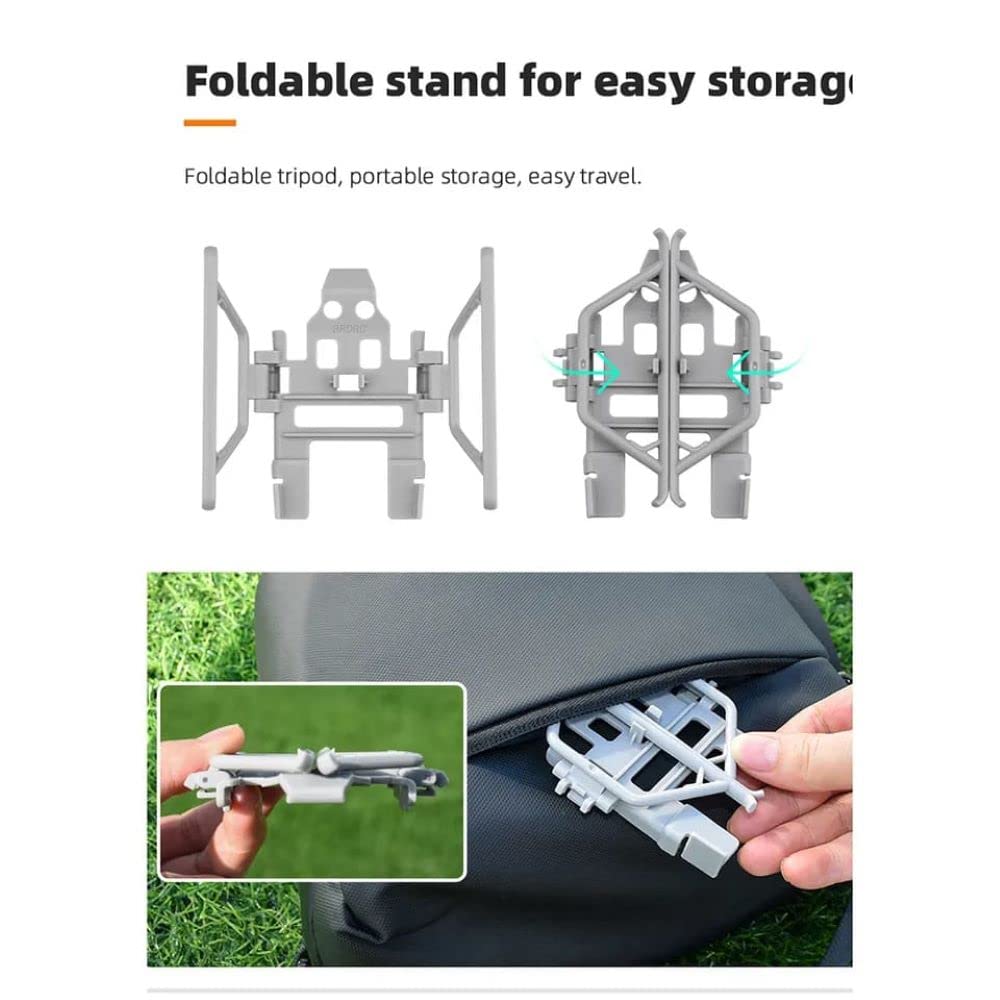 Height Extender For DJI Mini 3 pro Foldable Landing Gear Leg Hight Extension Accessories