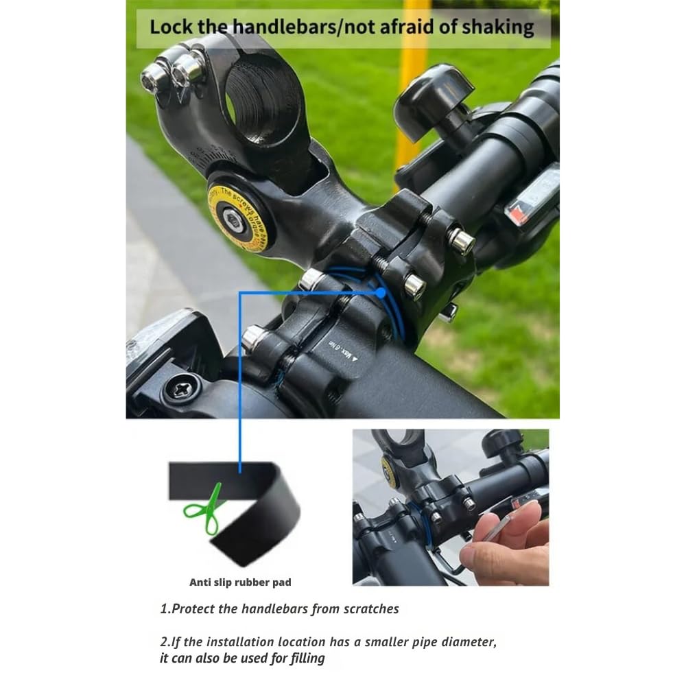 Bike Bracket for Action Camera Insta360 One X4/X3/X2, GoPro sereis, Osmo Action 4/3, Pocket Series
