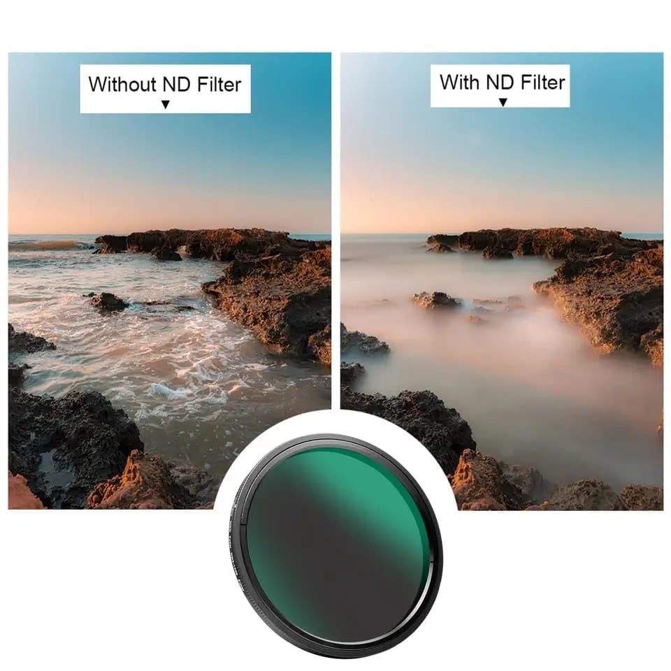 58mm Nd1000 Filters For oneplus12, iPhone 14/15/16 pro & pro max, Xiaomi 14 Mobile Cover, DSLR Camera Lens Filter