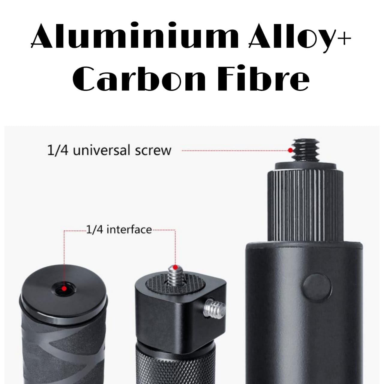 Bullet Time Handle for Insta360 and Action Cameras  360° Rotatable Tripod Stand  One X4, X3, X2 Series