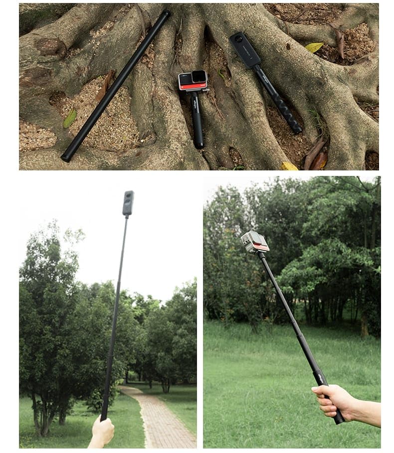 Invisible Selfie Stick for DJI,Insta360 One X3/ X2, Gopro, SjCam
