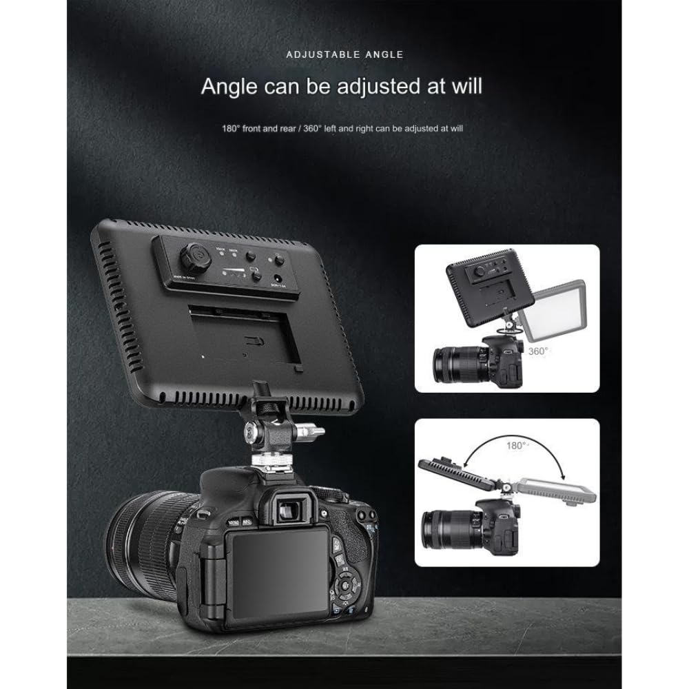 Adjustable Rotatable Mini 1/4 Screw Hot Shoe Mount for DSLR Camera, Tripod, Moniter, Mic, Flash LED Light Cold Shoe Adapter