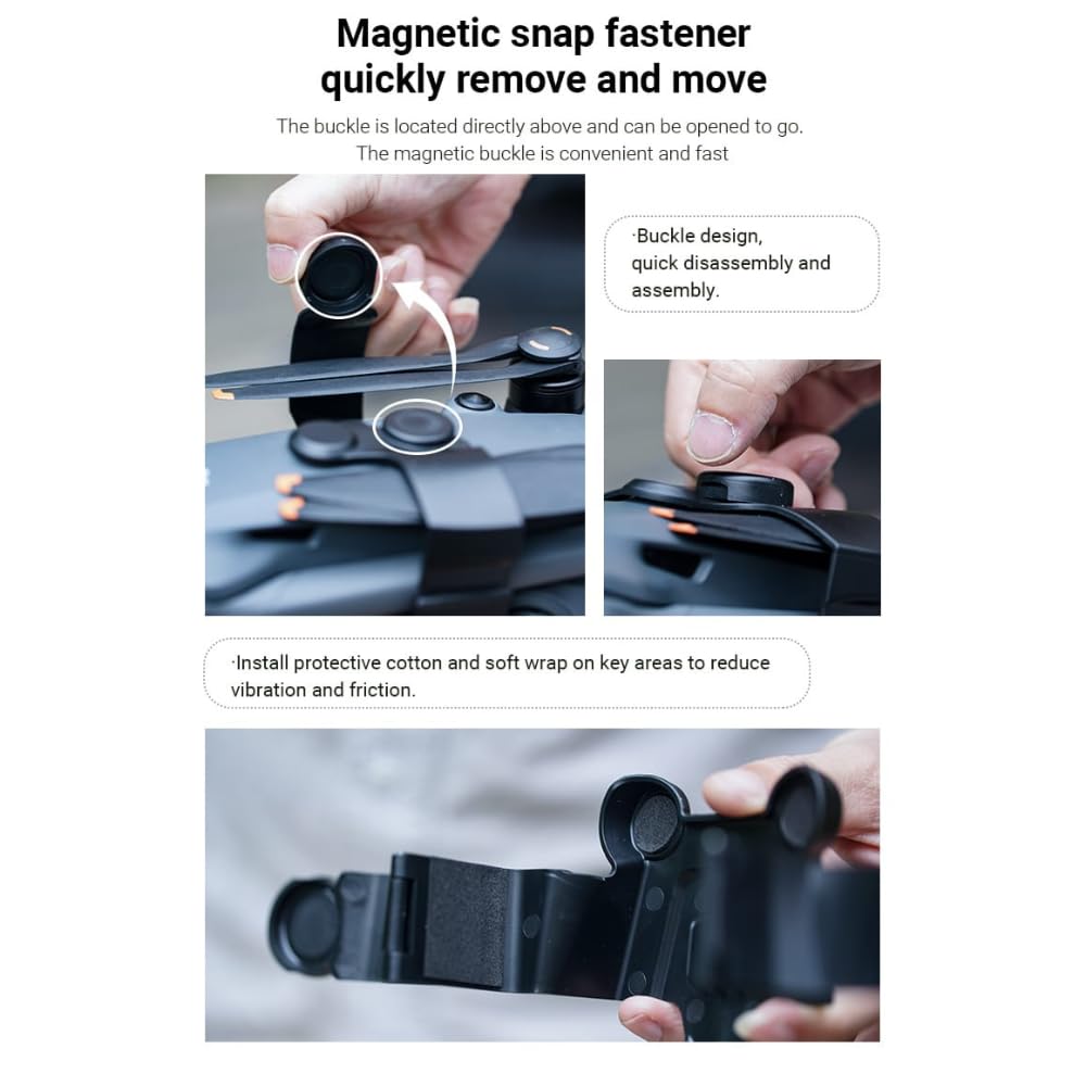 CYNOVA Props Holder For DJI Mavic 4 Pro Magnetic Propeller Protector Holder Accessories