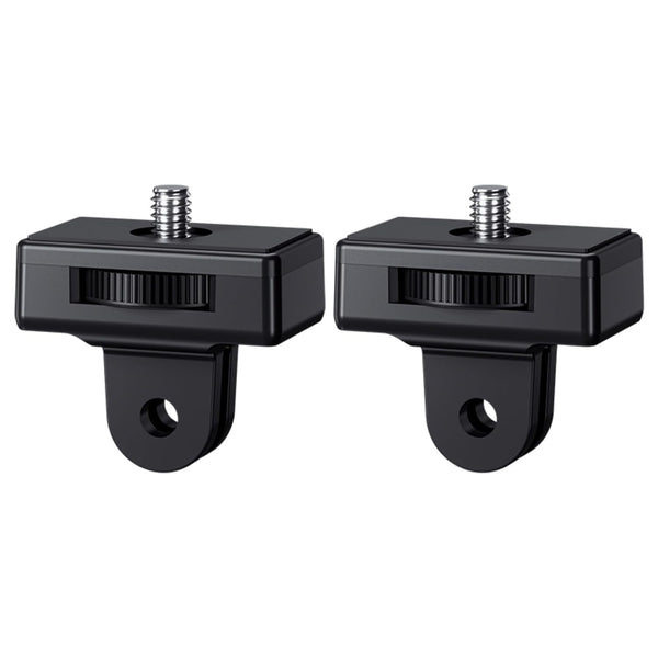 JJC 1/4-20 Screw to 2-Prong Mount Adapter for DJI Pocket, Insta360, GoPro