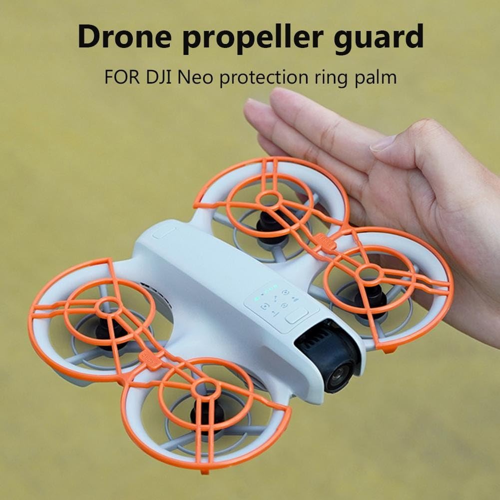 Dji Neo Propeller Guard 360 Degree Protector Bumper Protective Accessories (Orange)
