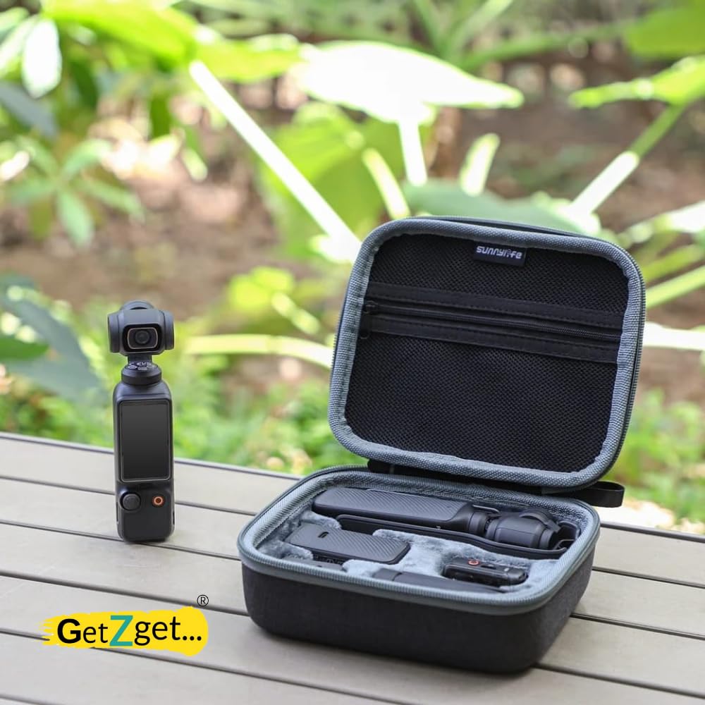 Sunnylife Compact Carrying Case Bag for DJI Pocket 3 Camera & Accessories