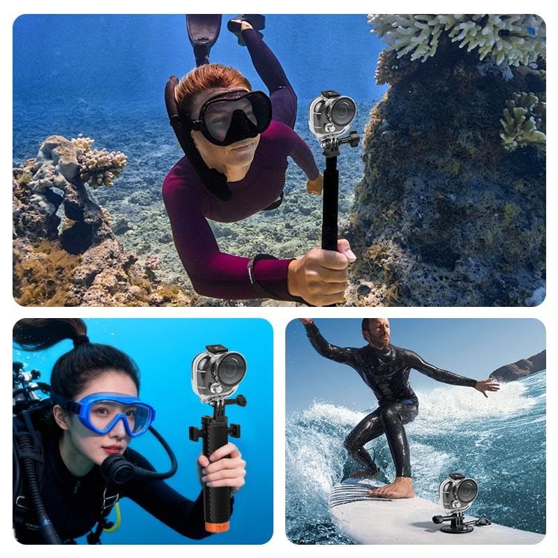 Waterproof Underwater Dive Case for Insta360 GO Ultra (60m, Camera Case) (view 3)