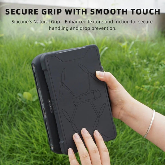 GetZget® Silicone Cover For DJI Mavic 4 pro Rc pro 2 Remote Controller Screen Protector- Accessories (Grey, Rc Display Cover)