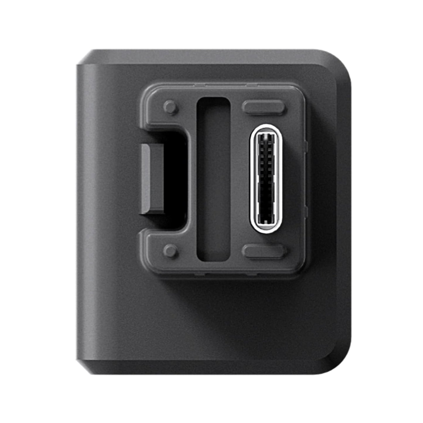 CYNOVA ONE RS Dual Mic Adapter, Insta360 ONE RS Support Capture Audio 3.5mm Mic USB-C Port (Horizontal Version)
