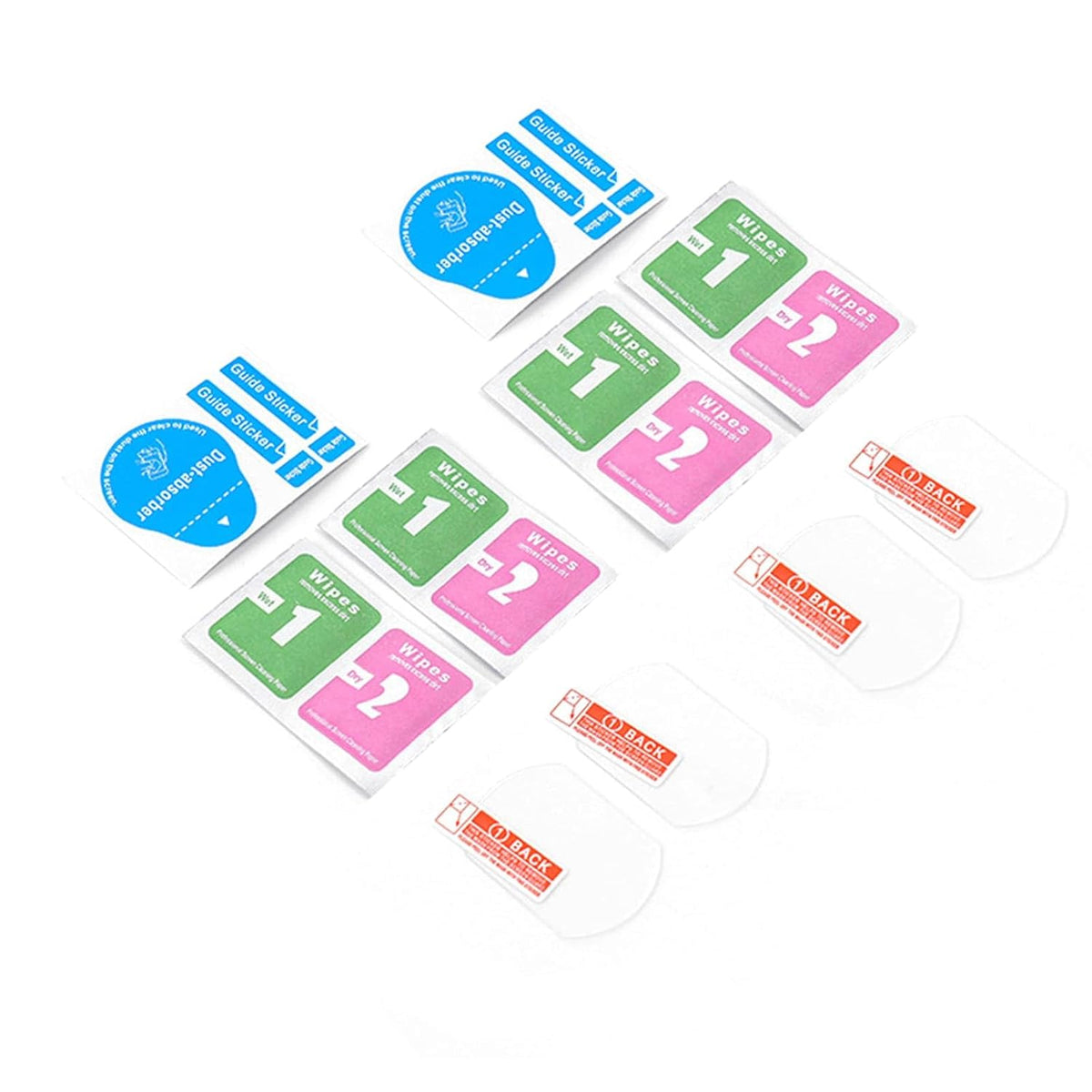 Tempered Glass Lens Screen Guard for DJI Flip Goggles N3 (4 Glasses)