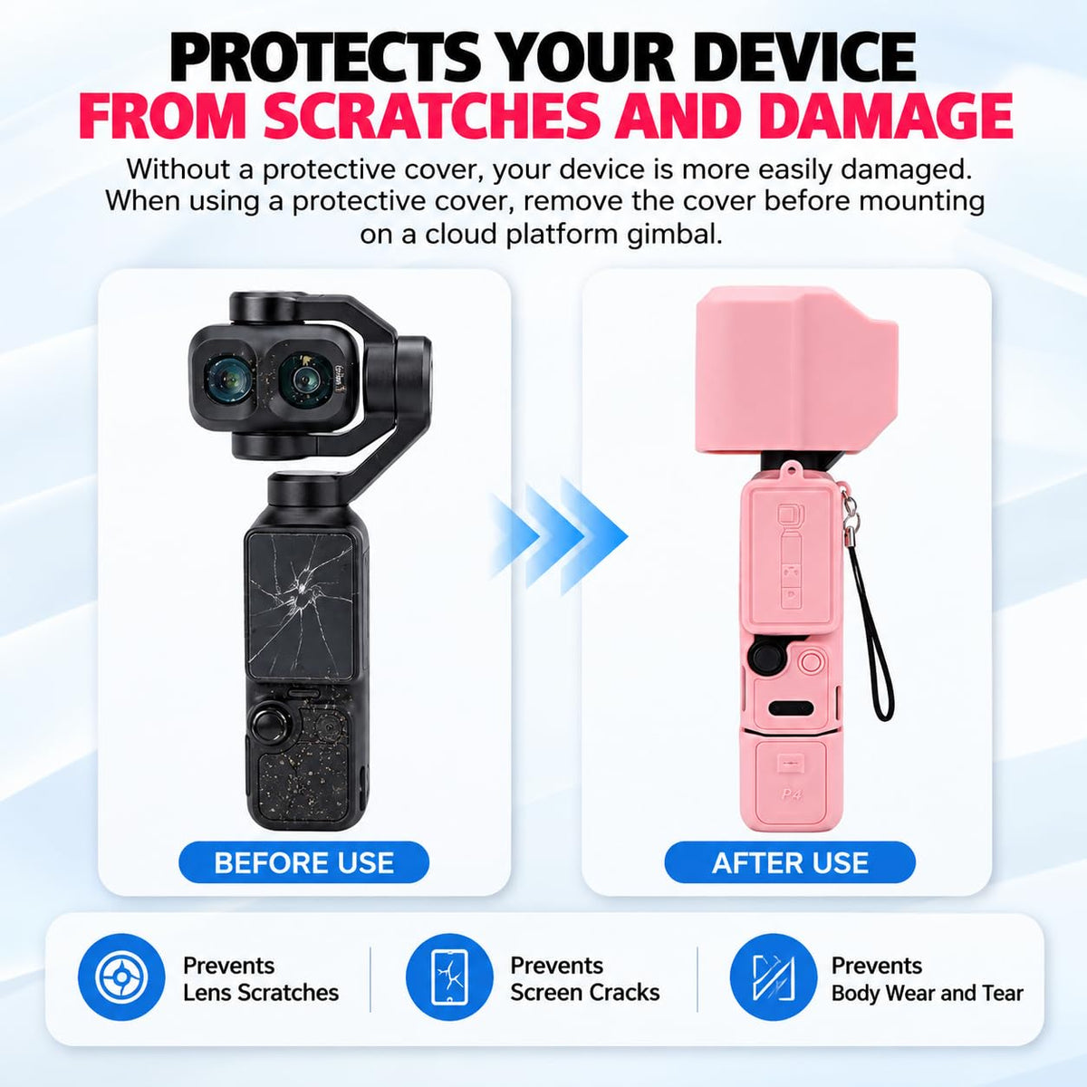 Silicone For DJI Osmo Pocket 4 pro Creator Combo Camera Accessories