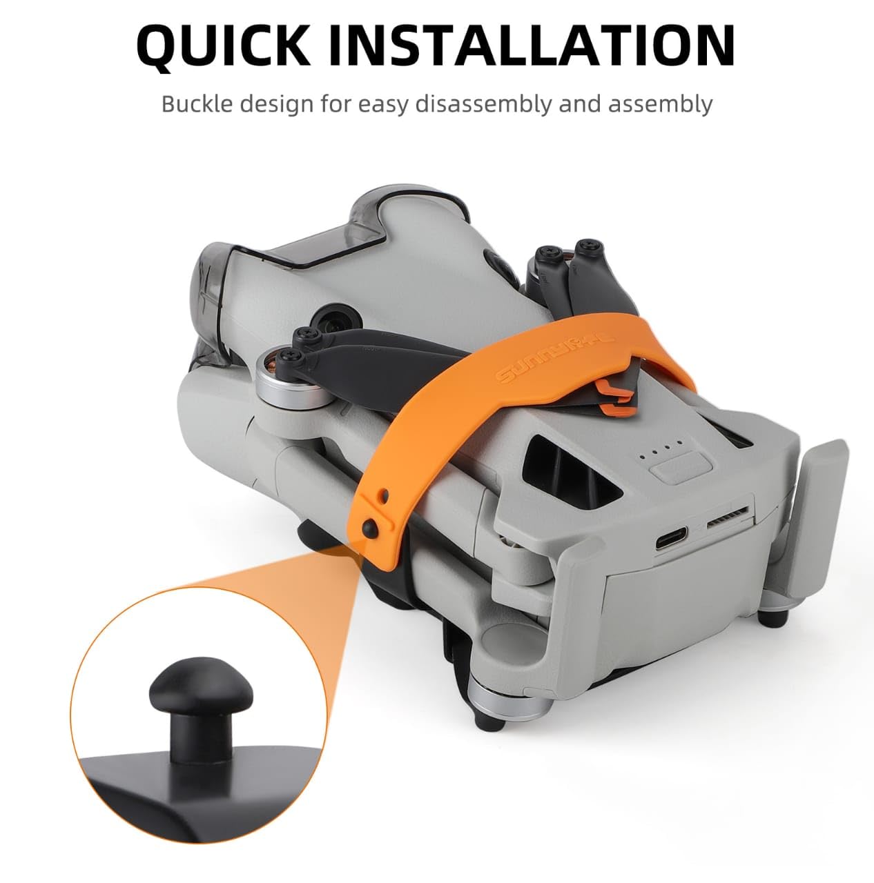 dji Mini 4 Pro propeller holder wings protection