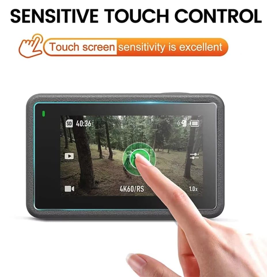 Tempered Glass For Dji Action 5 Pro Camera Screen scratch Protector Glass