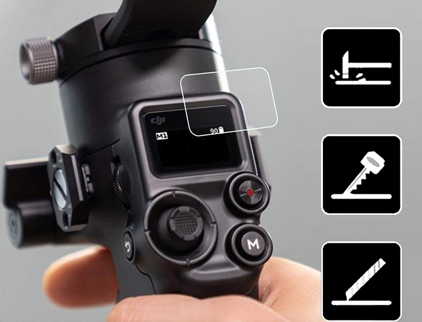 Tempered Glass for DJI Ronin RSC 2 RSC2 HD Screen Protection Guard