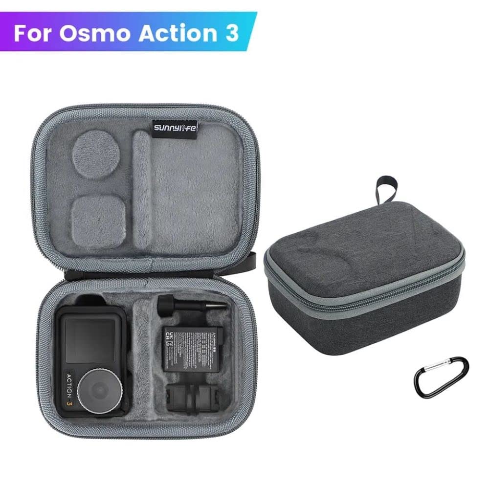 Carrying Case Bag for DJI Action 3 Mini Compact Travel Case