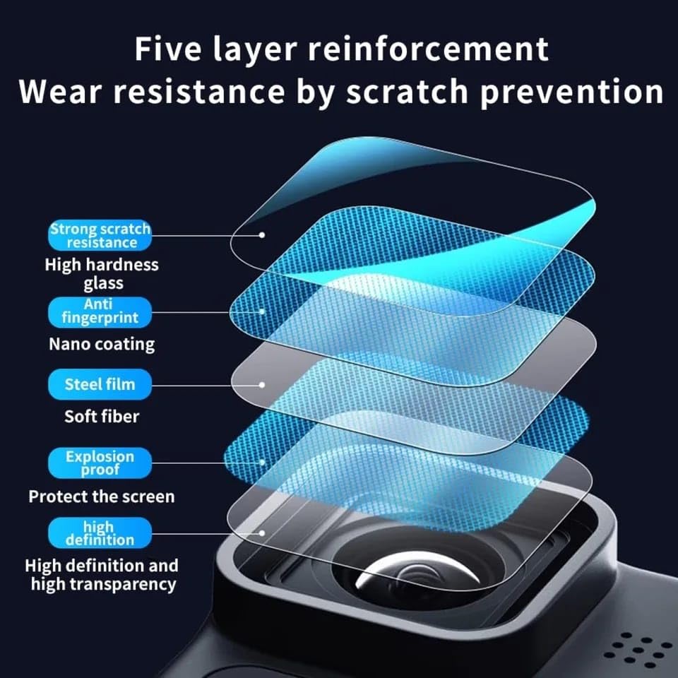 Tempered Glass Screen & Lens Protector For Gopro hero 13
